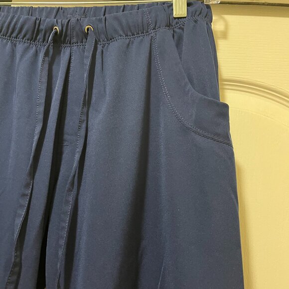 Navy Blue Healing Hands Scrub Bottoms - Picture 5 of 8